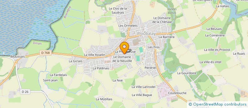 localisation de l'entreprise LESFICAPAJE  BEAUSSAIS-SUR-MER
