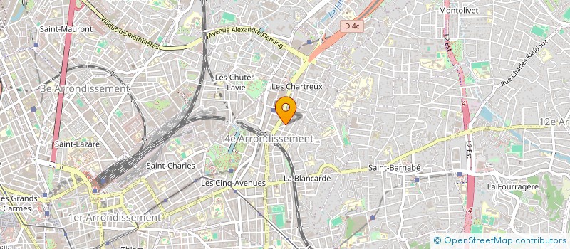 localisation de l'entreprise LESGRAUX à MARSEILLE