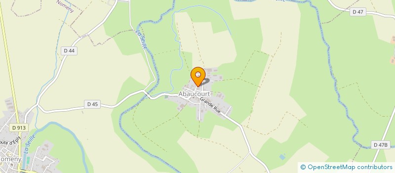 localisation de l'entreprise LESIG  ABAUCOURT