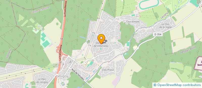 localisation de l'entreprise LESIGNY SEIN-PLIQUE  LESIGNY