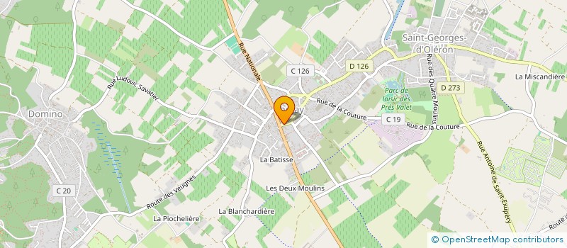 localisation de l'entreprise LESIONNA  SAINT-GEORGES-D'OLERON