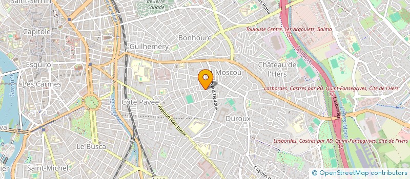 localisation de l'entreprise LESIRE JOAILLERIE à TOULOUSE