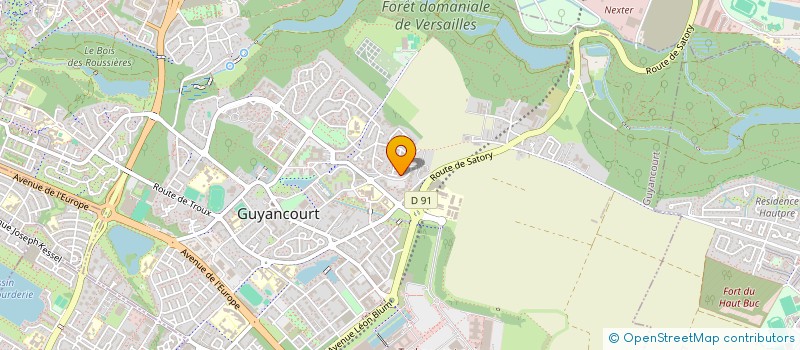 localisation de l'entreprise LESK CAPITAL  GUYANCOURT