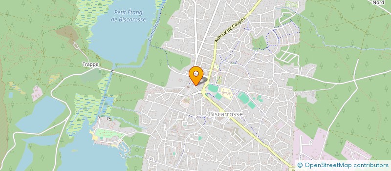 localisation de l'entreprise LESKALE  BISCARROSSE