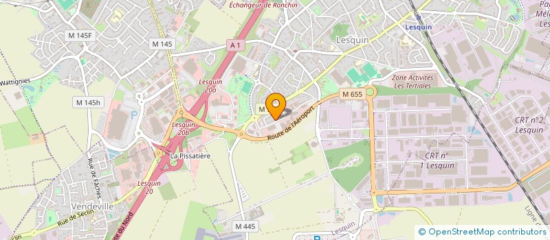 localisation de l'entreprise LESKIN à LESQUIN