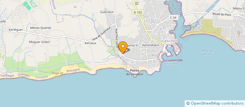 localisation de l'entreprise LESKO à PLOBANNALEC-LESCONIL
