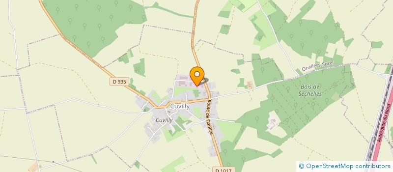 localisation de l'entreprise LESLANDS  CORAY