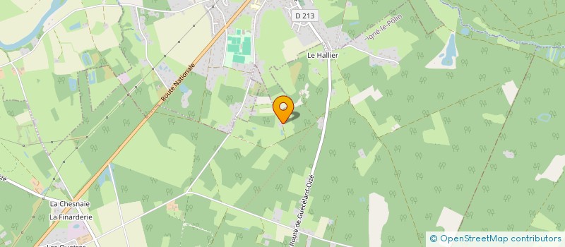 localisation de l'entreprise LESLER  PARIGNE-LE-POLIN