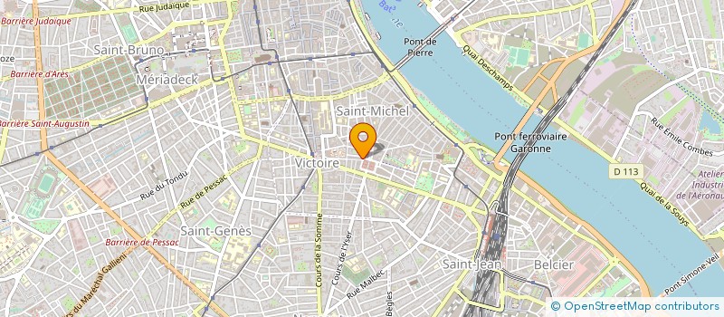 localisation de l'entreprise LESLIE ET COMPAGNIE à BORDEAUX