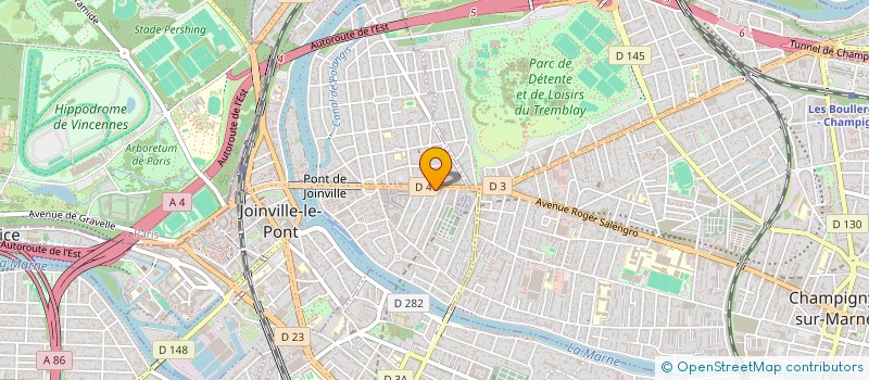 localisation de l'entreprise LESLIE PRIMEUR à JOINVILLE-LE-PONT