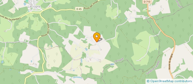 localisation de l'entreprise LESLIE TRANSPORT  SANILHAC