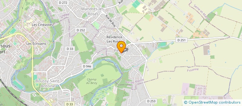 localisation de l'entreprise LESLUBIN  PERIGNY