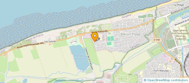 localisation de l'entreprise LESLUDO  SANGATTE