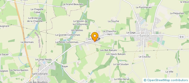 localisation de l'entreprise LESLYS  EPINIAC