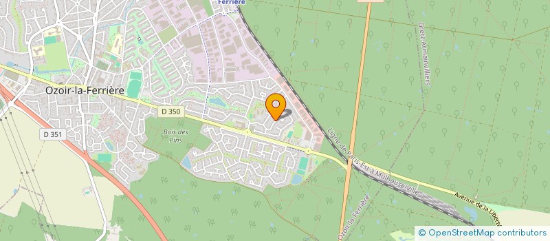 localisation de l'entreprise LESLYS-OZOIR  OZOIR-LA-FERRIERE