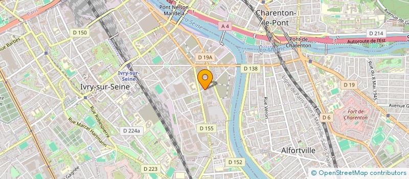 localisation de l'entreprise LESMAD à IVRY-SUR-SEINE