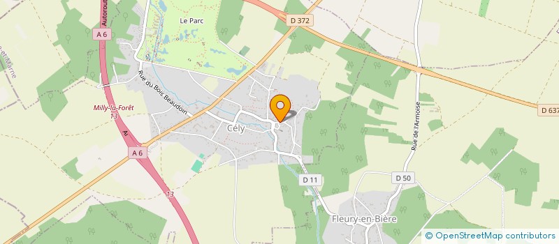 localisation de l'entreprise LESMADOVI  CELY