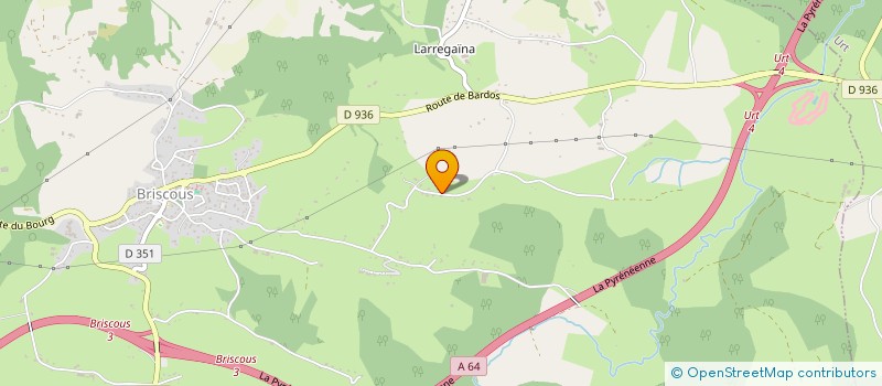 localisation de l'entreprise LESMAS  BRISCOUS