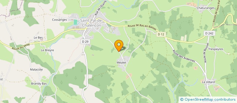 localisation de l'entreprise LESMETA4  SAINT-PAL-DE-CHALENCON