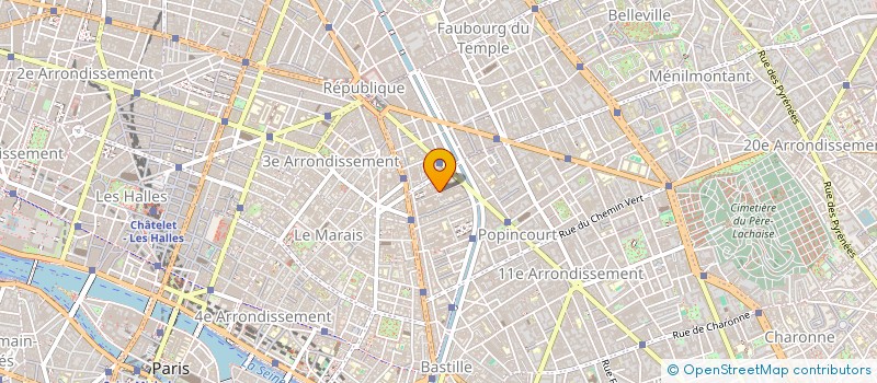 localisation de l'entreprise LESMO  PARIS