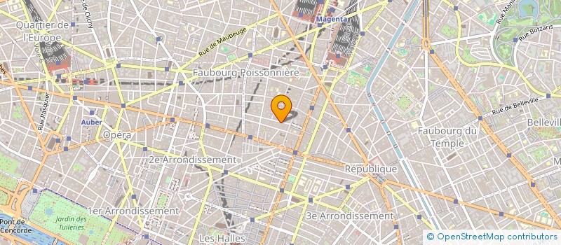 localisation de l'entreprise LESMON ARTS GRAPHIQUES  PARIS