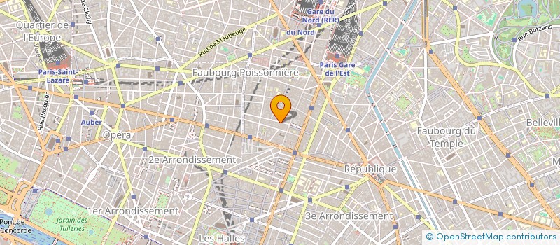 localisation de l'entreprise LESMON MODE  PARIS