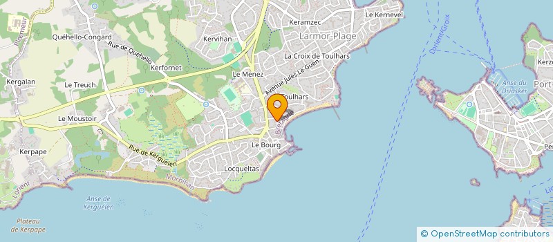 localisation de l'entreprise LESNI  LARMOR-PLAGE