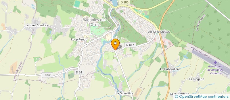 localisation de l'entreprise LESNO à BAGNOLES DE L'ORNE NORMANDIE