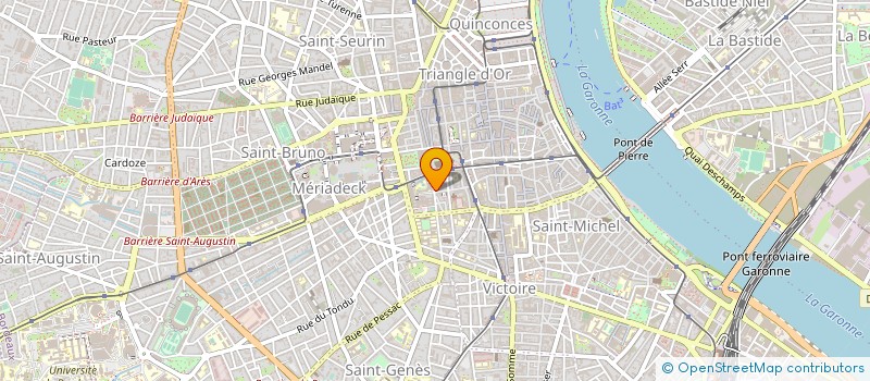 localisation de l'entreprise LESOK'S à BORDEAUX