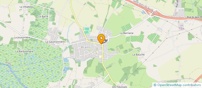 localisation de l'entreprise LESOUBI à BRAINS