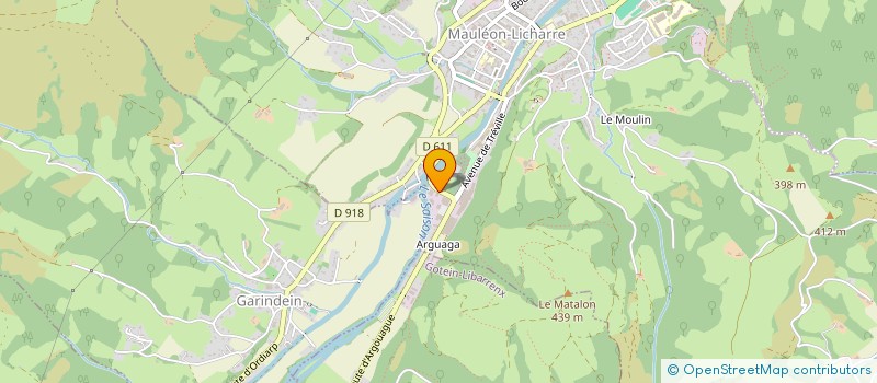 localisation de l'entreprise LESPARTINA  MAULEON-LICHARRE