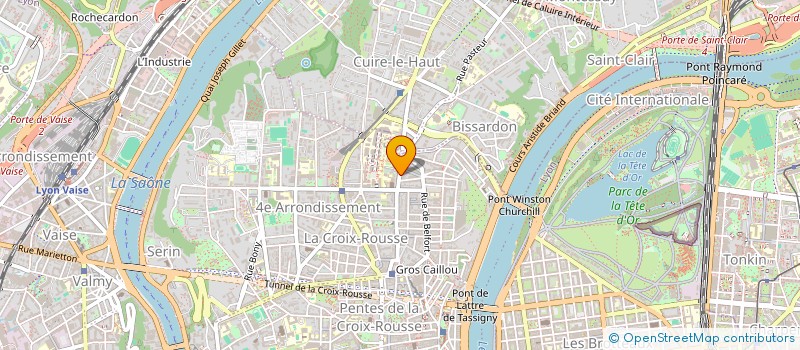 localisation de l'entreprise LESPASPERDUS  LYON