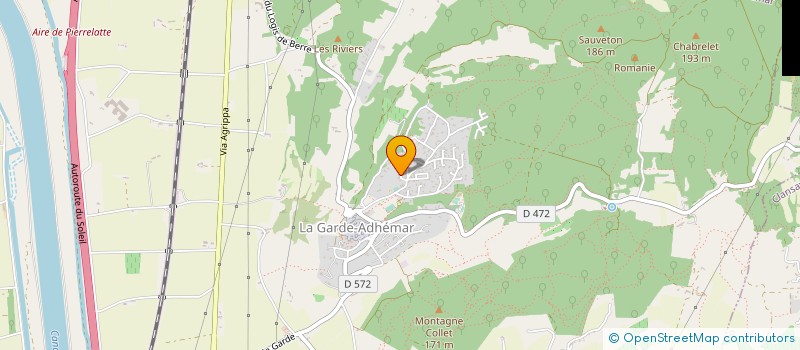 localisation de l'entreprise LESPECT PRO S.A.S  LA GARDE-ADHEMAR