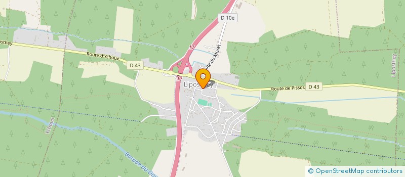 localisation de l'entreprise LESPES  BELHADE