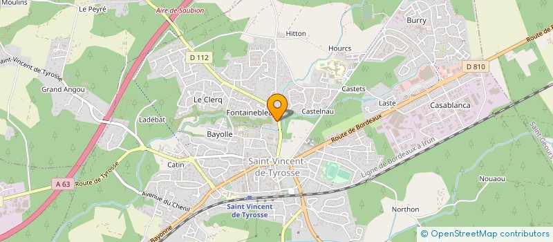 localisation de l'entreprise LESPIAUCQ BOIS à SAINT-GEOURS-DE-MAREMNE