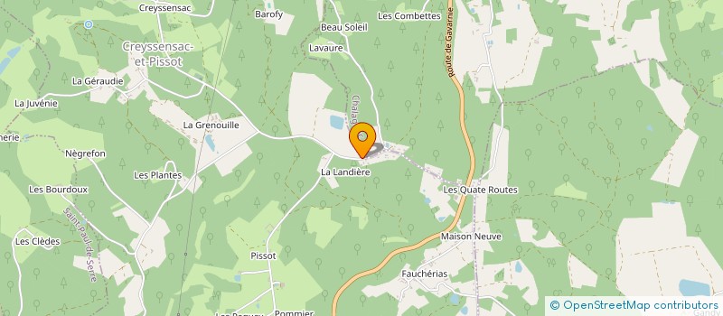 localisation de l'entreprise LESPINADAS  SAINT-PAUL-DE-SERRE