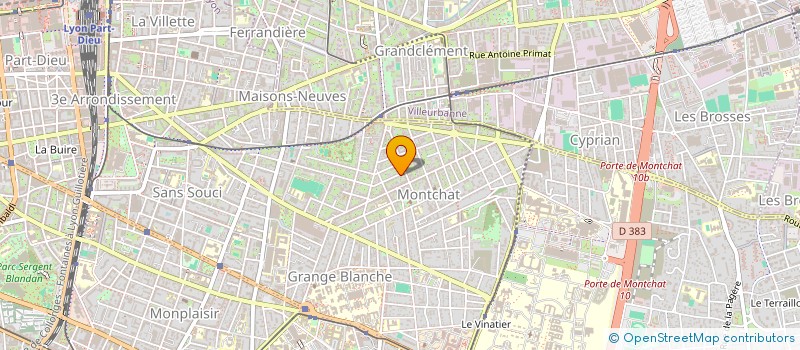 localisation de l'entreprise LESPORT CONSULTING  LYON