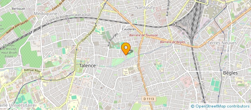 localisation de l'entreprise LESPR'IMMO  TALENCE