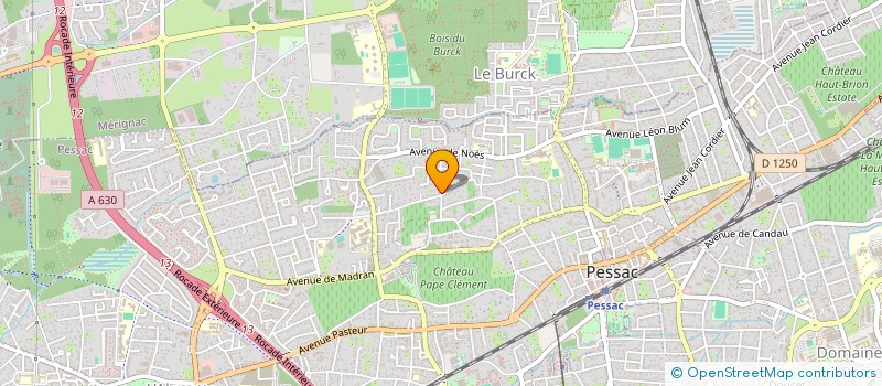 localisation de l'entreprise LESPREV  PESSAC