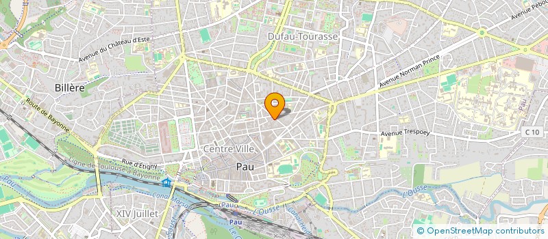 localisation de l'entreprise LESPY à PAU