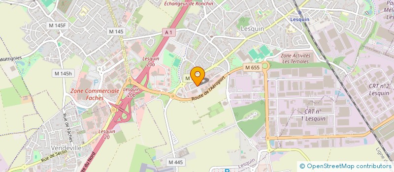 localisation de l'entreprise LESQUIN 400 à LESQUIN