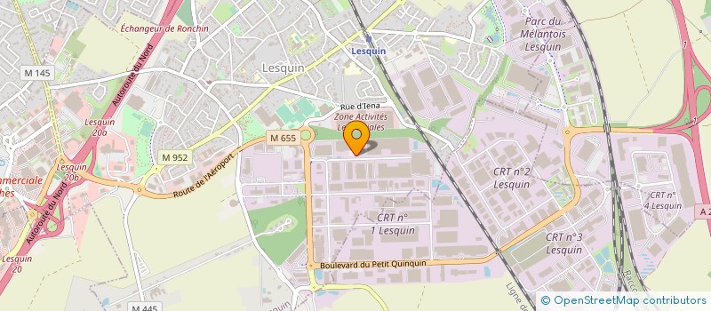 localisation de l'entreprise LESQUIN LOGISTIQUE GRIMONPREZ à LESQUIN