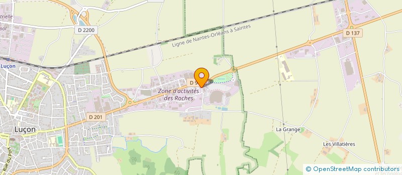 localisation de l'entreprise LESREMS FINANCE à LUCON