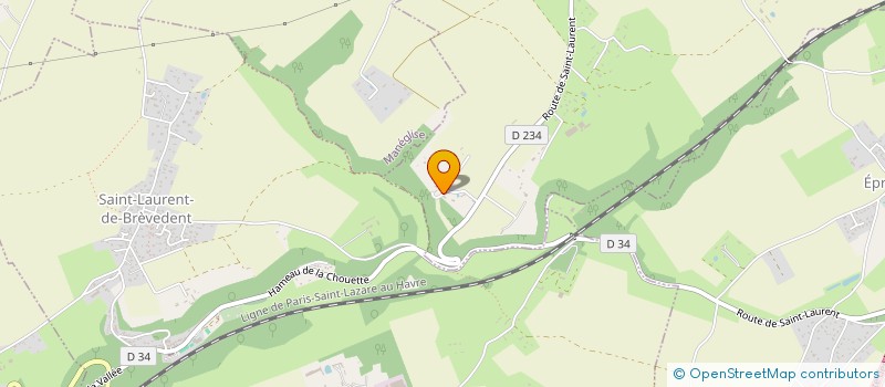 localisation de l'entreprise LESRI  SAINNEVILLE