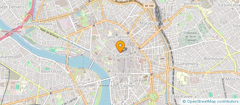 localisation de l'entreprise LESRIE à TOULOUSE