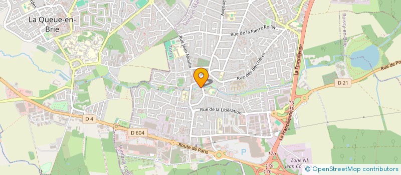 localisation de l'entreprise LESS à PONTAULT-COMBAULT
