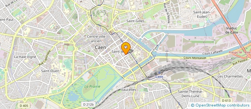 localisation de l'entreprise LESSARD à CAEN