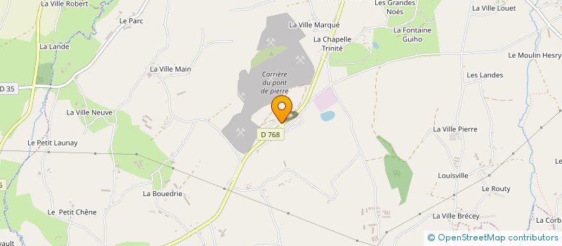 localisation de l'entreprise LESSARD SERVICES à BREHAND