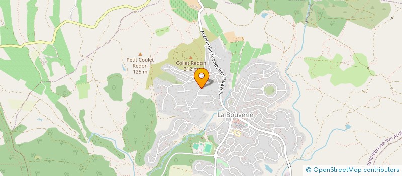 localisation de l'entreprise LESSCARV à ROQUEBRUNE-SUR-ARGENS