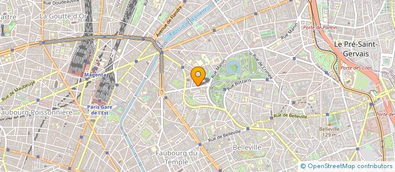 localisation de l'entreprise LESSEF'MOD à PARIS
